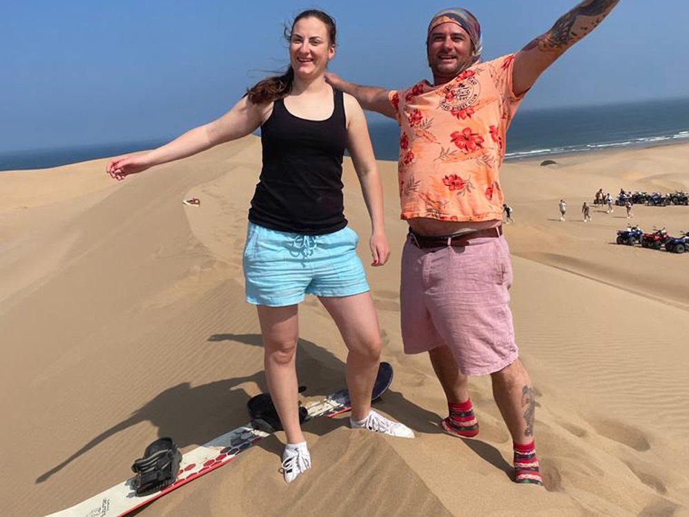 Quad + Sandboarding in Tifnit